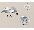 Комплект встраиваемого поворотного светильника Ambrella Light XC7651060