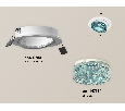 Комплект встраиваемого поворотного светильника Ambrella Light XC7651063