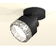 Комплект накладного поворотного светильника с композитным хрусталем Ambrella Light XM8102040