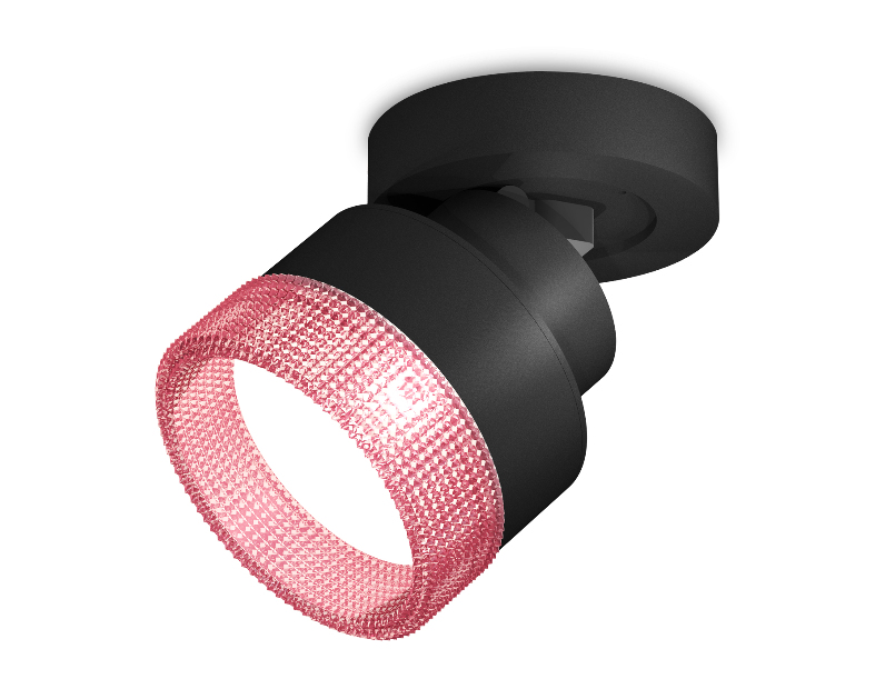 Комплект накладного поворотного светильника с композитным хрусталем Ambrella Light XM8102042