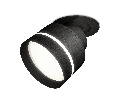 Комплект встраиваемого поворотного светильника с акрилом Ambrella Light XM8102525