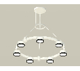 Комплект подвесного светильника Techno Ring Ambrella Light XR92031501