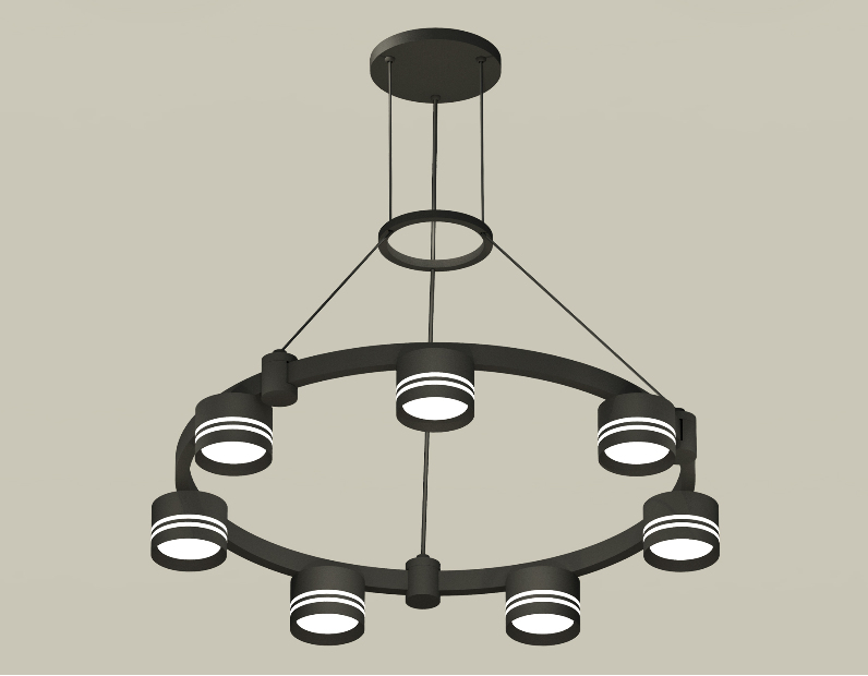 Комплект подвесного светильника с акрилом Techno Ring Ambrella Light XR92051603