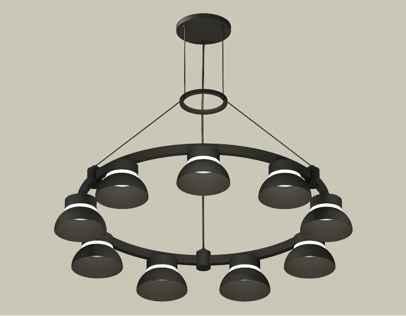 Комплект подвесного светильника Techno Ring Ambrella Light XR92051701