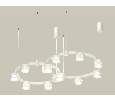 Комплект подвесного светильника Techno Ring с акрилом Ambrella Light XR92081005