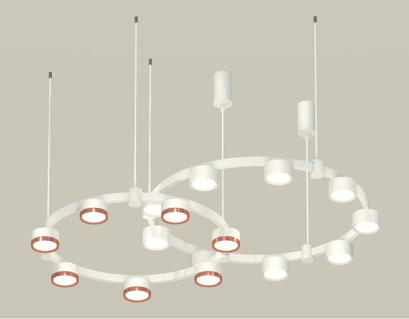 Комплект подвесного светильника Techno Ring Ambrella Light XR92081200