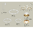 Комплект подвесного светильника Techno Ring с акрилом Ambrella Light XR92082000