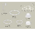 Комплект подвесного светильника Techno Ring с акрилом Ambrella Light XR92082010