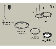 Комплект подвесного светильника Techno Ring с акрилом Ambrella Light XR92091004
