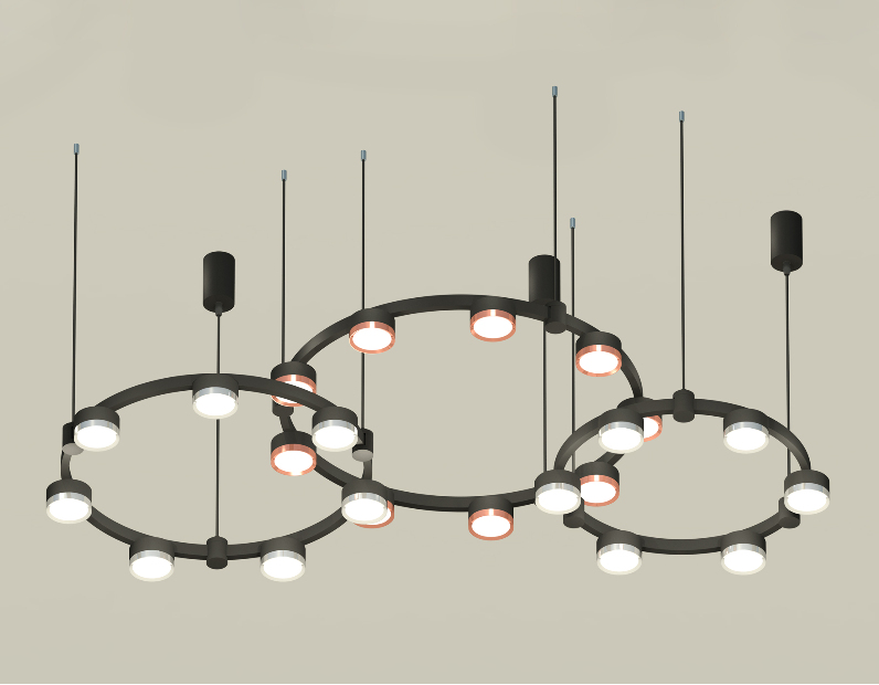 Комплект подвесного светильника Techno Ring Ambrella Light XR92092100