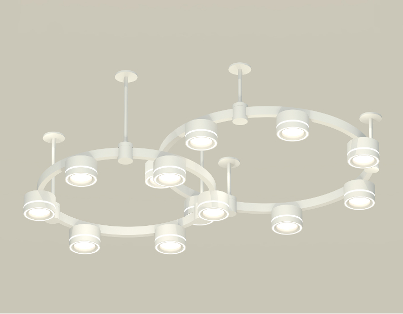 Комплект подвесного светильника Techno Ring с акрилом Ambrella Light XR92211004