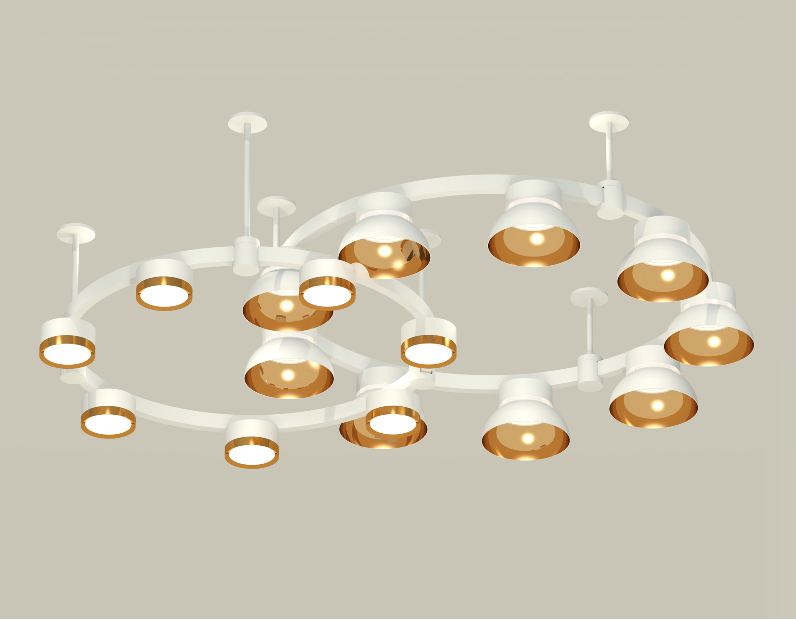 Комплект подвесного светильника Techno Ring с акрилом Ambrella Light XR92211110