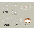 Комплект подвесного светильника Techno Ring Ambrella Light XR92211160