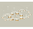Комплект подвесного светильника Techno Ring с акрилом Ambrella Light XR92212001