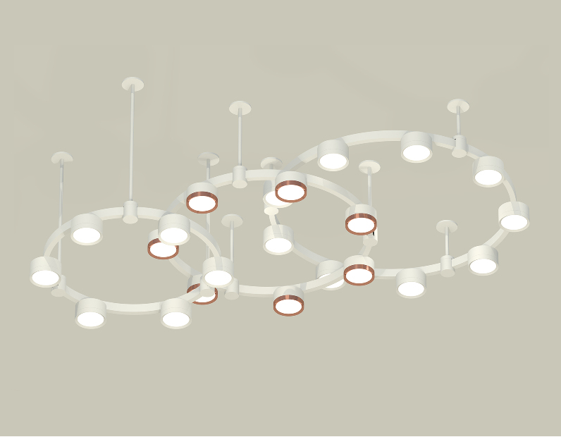 Комплект подвесного светильника Techno Ring Ambrella Light XR92212200