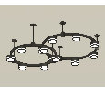 Комплект подвесного светильника Techno Ring с акрилом Ambrella Light XR92221003