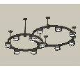Комплект подвесного светильника Techno Ring с акрилом Ambrella Light XR92221004