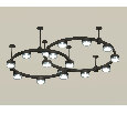 Комплект подвесного светильника Techno Ring Ambrella Light XR92221160