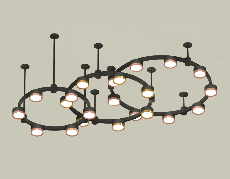 Комплект подвесного светильника Techno Ring Ambrella Light XR92222100