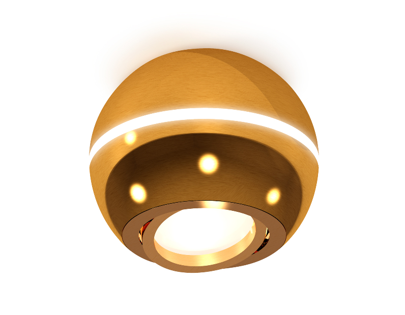 Комплект накладного поворотного светильника с дополнительной подсветкой Ambrella Light XS1105011