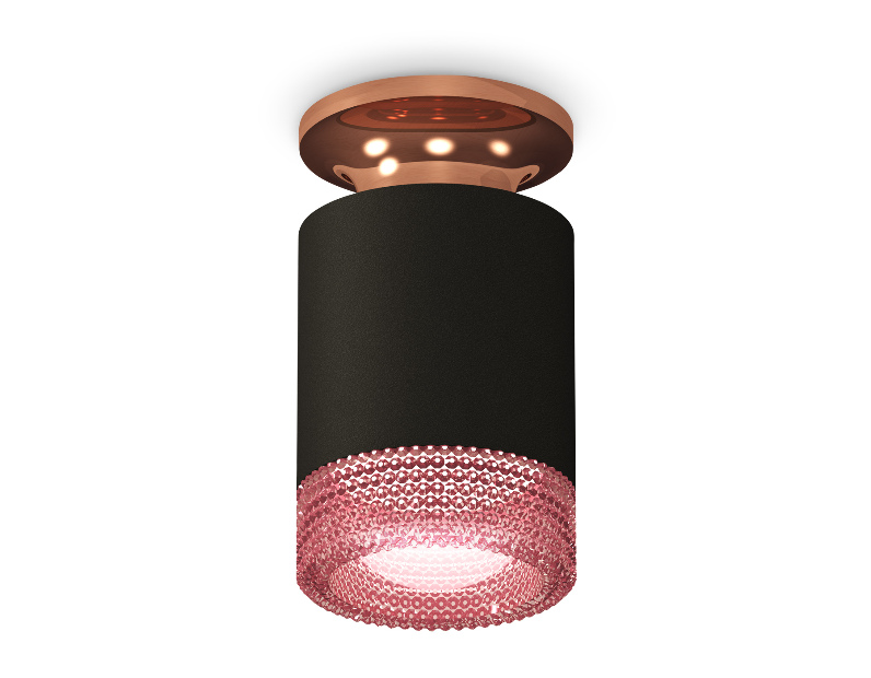 Комплект накладного светильника с композитным хрусталем Ambrella Light XS6302182