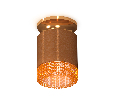 Комплект накладного светильника с композитным хрусталем Ambrella Light XS7404122