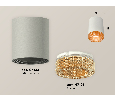 Комплект накладного светильника с композитным хрусталем Ambrella Light XS7423005