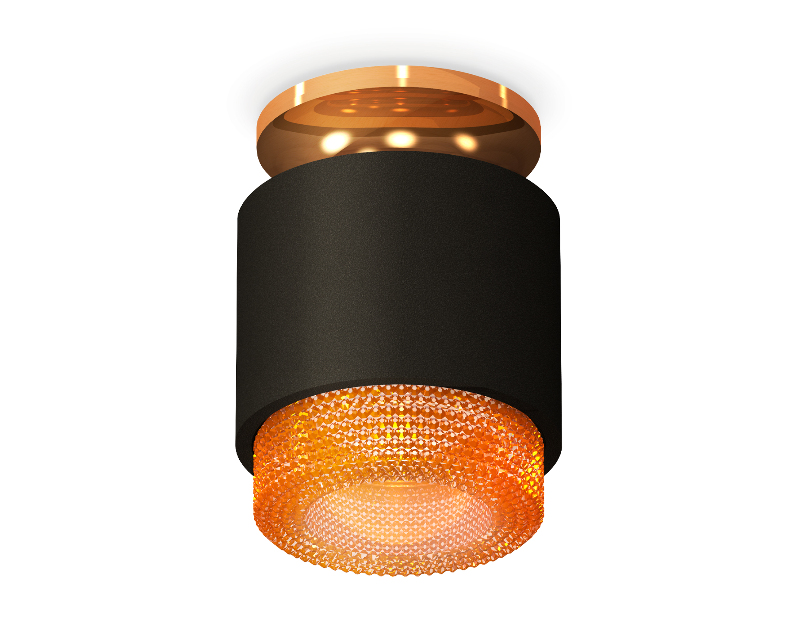 Комплект накладного светильника с композитным хрусталем Ambrella Light XS7511122