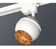 Комплект трекового однофазного светильника с подсветкой Ambrella Light XT1101064