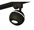 Комплект трекового однофазного светильника с подсветкой Ambrella Light XT1102021