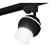 Комплект трекового однофазного светильника с подсветкой Ambrella Light XT1102072