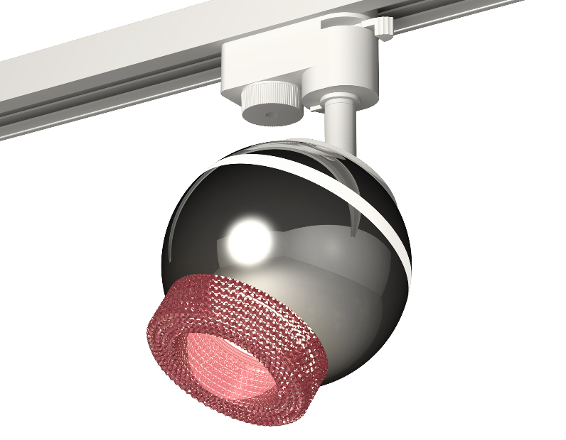 Комплект трекового однофазного светильника с подсветкой Ambrella Light XT1104003