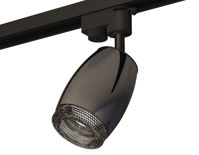 Комплект трекового однофазного светильника с композитным хрусталем Ambrella Light XT1123005
