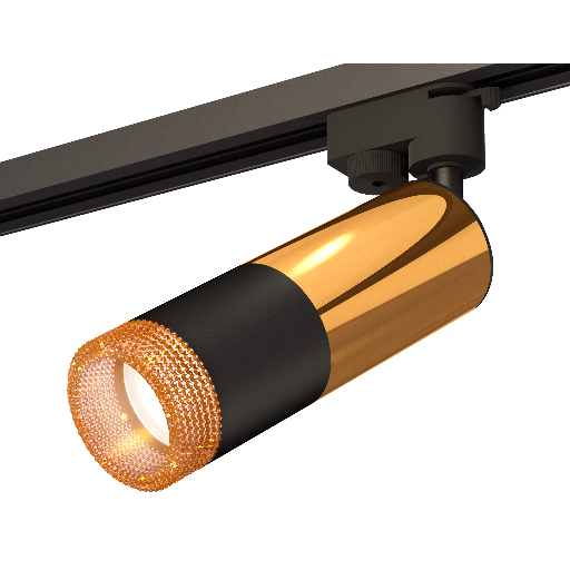 Комплект трекового однофазного светильника с композитным хрусталем Ambrella Light XT6302071