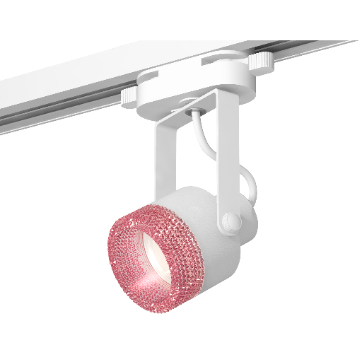 Комплект трекового однофазного светильника с композитным хрусталем Ambrella Light XT6601062