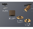 Комплект поворотного трекового светильника Ambrella Light XT7404001