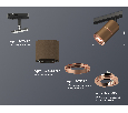 Комплект поворотного трекового светильника Ambrella Light XT7404004