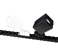 Комплект трекового однофазного светильника Ambrella Light XT7812010