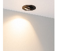Светильник MS-ATOLL-BUILT-TURN-R94-10W Warm3000 (BK, 60 deg, 230V) (Arlight, IP54 Металл, 5 лет) 041574
