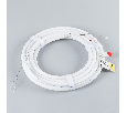 Лента герметичная MOONLIGHT-TOP-S-M560-D13mm 24V Warm2700 (13 W/m, IP65, 5m, wire x1, трос) (Arlight, Вывод кабеля прямой) 043815