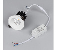 Светильник MS-ATOLL-BUILT-R86-10W Warm3000 (WH, 60 deg, 230V) (Arlight, IP54 Металл, 5 лет) 044595