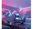 Лента герметичная SPI MOONLIGHT-BLACK-TOP-G180-D25mm 12V RGB-PX2 (21.6 W/m, IP65, 5m, wire x1) (Arlight, Вывод кабеля прямой) 044932