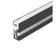 Силиконовый профиль WPH-FLEX-0616-SIDE-S9-5m BLACK (Arlight, Силикон) 045788