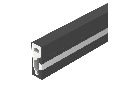 Силиконовый профиль WPH-FLEX-0616-SIDE-S9-5m FULL BLACK (Arlight, Силикон) 045842