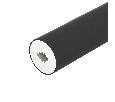 Силиконовый профиль WPH-FLEX-D22-360deg-S8-5m BLACK (Arlight, Силикон) 045866