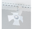 Шторки кашетирующие LGD-BARNDOORS-R85 (WH) (Arlight, Металл) 046761