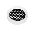 Фильтр сетчатый с посадочным кольцом LGD-HONEYCOMB-RING-R85 (WH) (Arlight, Металл) 046765