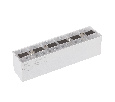 Коннектор прямой MAG-CON-45-I-POWER (WH, 5LN) (Arlight, IP20 Металл, 3 года) 046837