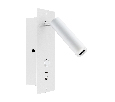 Светильник SP-BED-CHARGE-BUILT-S80x230-3W Warm3000 (WH, 20 deg, 230V, USB-A, USB-C) (Arlight, IP20 Металл, 3 года) 046881