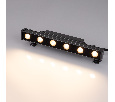 Линейный прожектор AR-LINE-300-6W Warm3000 (GR, 30 deg, 230V) (Arlight, IP65 Металл, 3 года) 045366